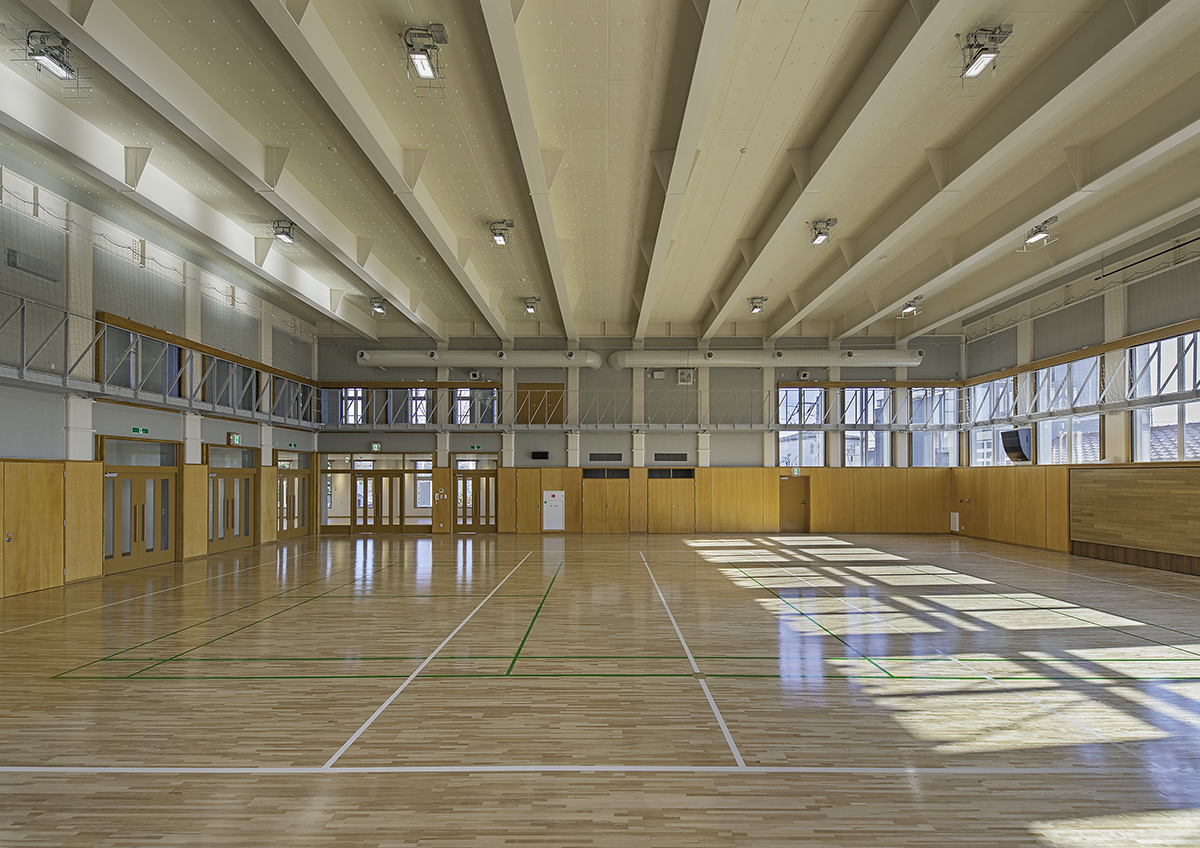 領家公民館のホールの写真