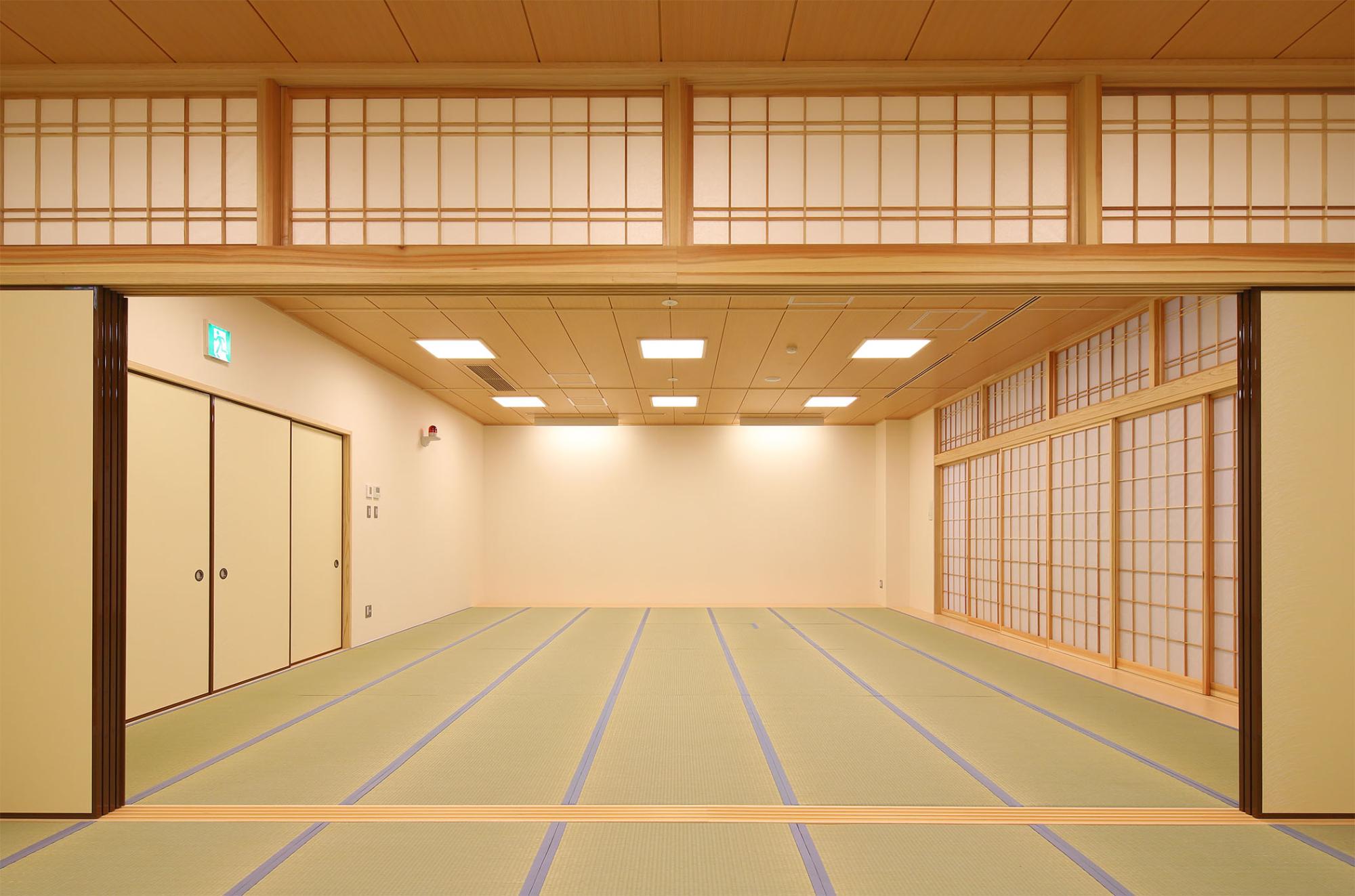 生涯学習プラザの1階日本間の写真