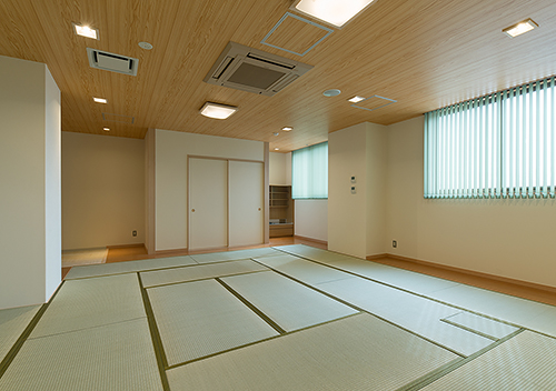 芝南公民館の日本間の写真