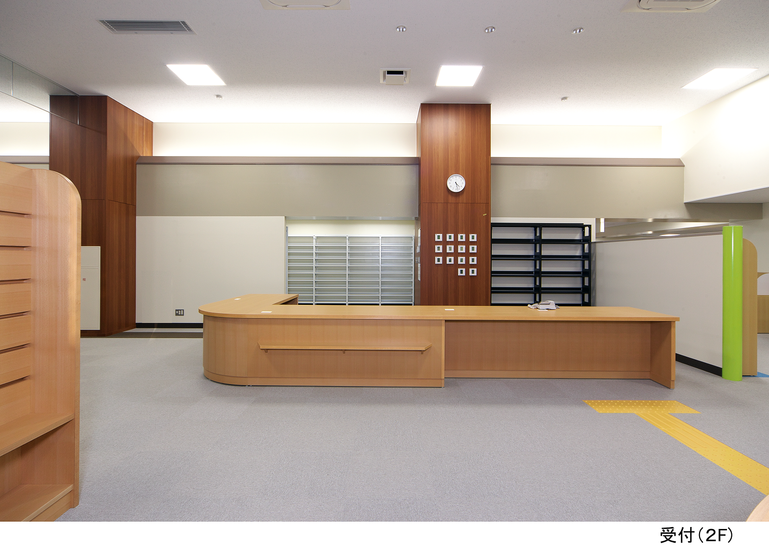 前川住宅及び前川図書館の2階受付