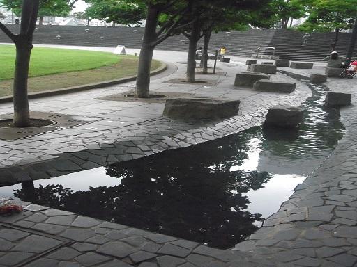 川口西公園親水施設の写真