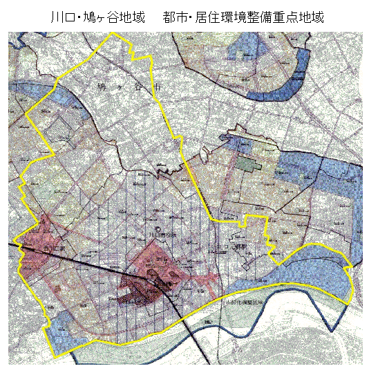 重点地域図
