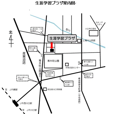 生涯学習プラザ案内図
