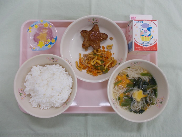 7月7日小学校献立