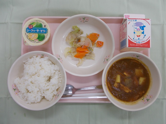 9月3日中学校献立