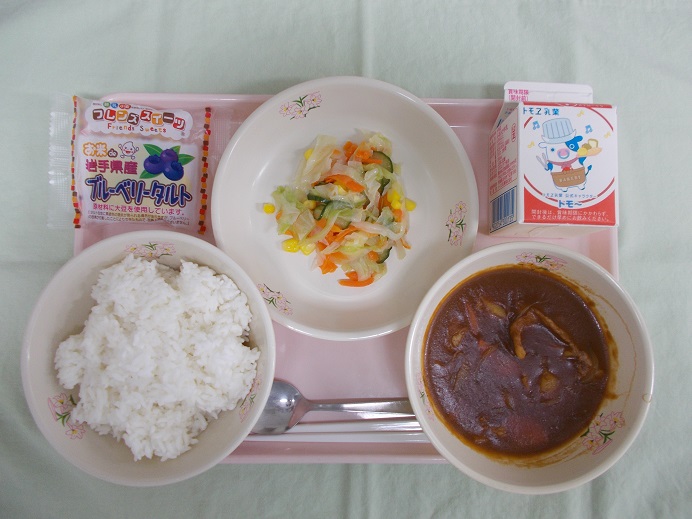 10月10日中学校献立