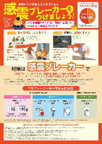 感震ブレーカーをつけましょう!