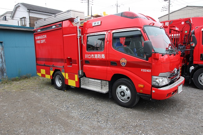 小型ポンプ車(CD-1)