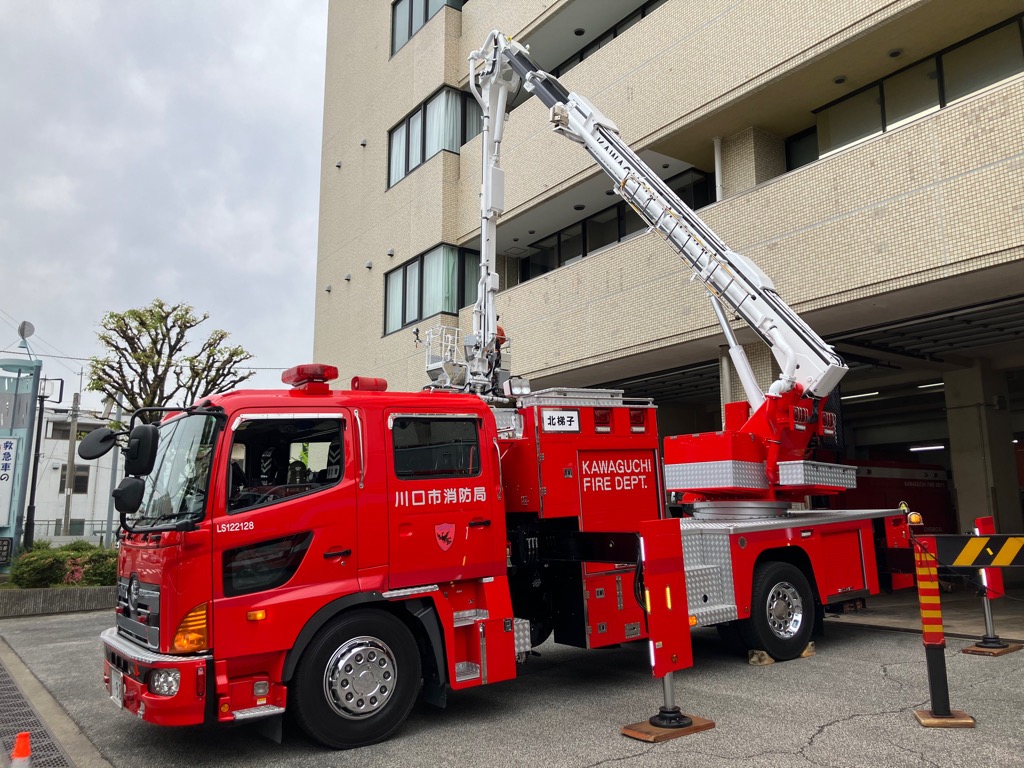 はしご車