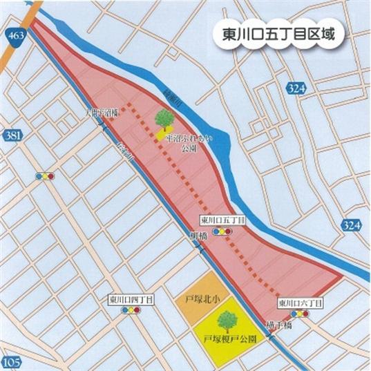 平成27年度実施地区(武南警察署管内)地図