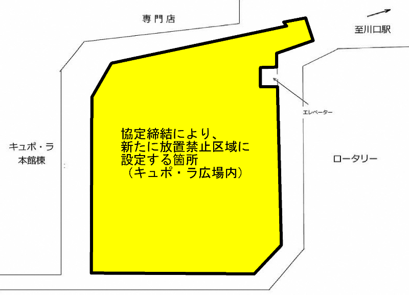 川口駅東口公共広場(キュポ・ラ広場)