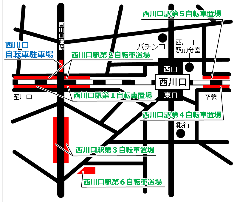 西川口駅周辺地図