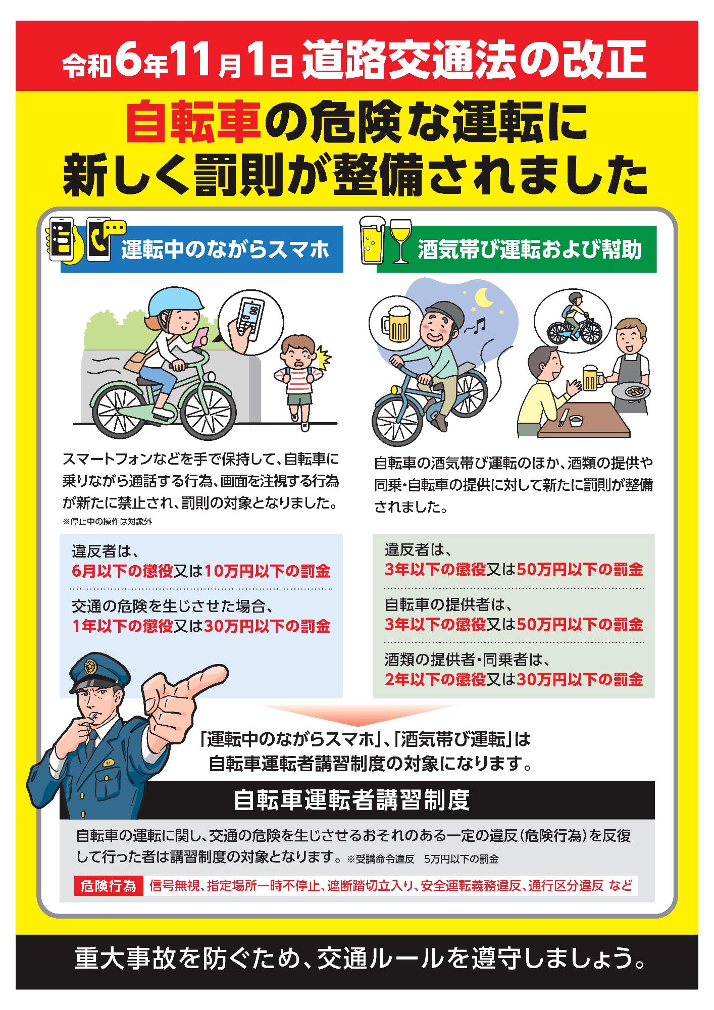 警察リーフレット裏
