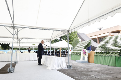 川口市戦没者追悼式