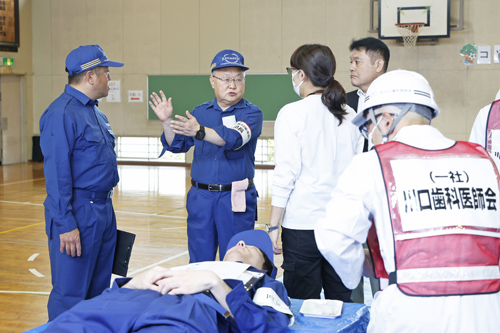 川口市総合防災訓練