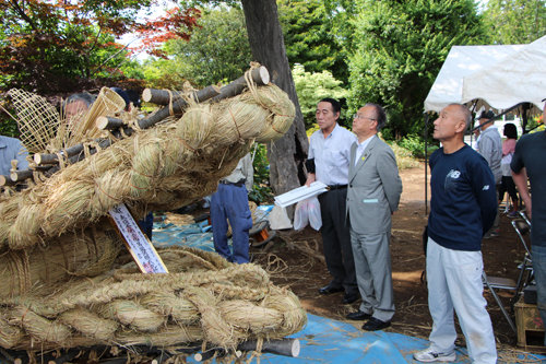 安行原の蛇造り(下)