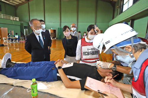 川口市身元確認訓練