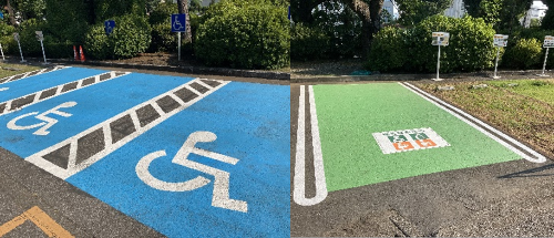 駐車場の例