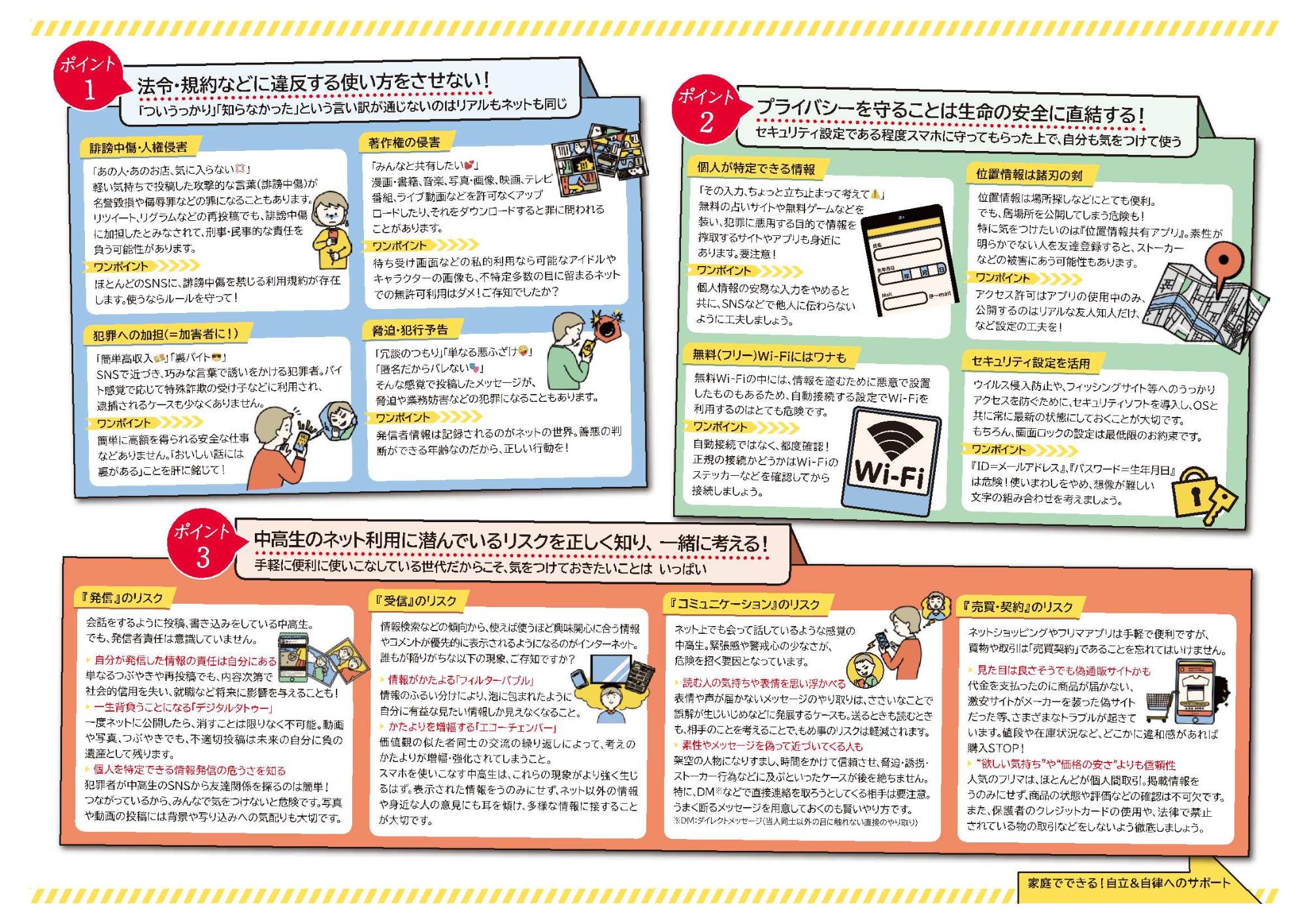 保護者が押さえたいポイント