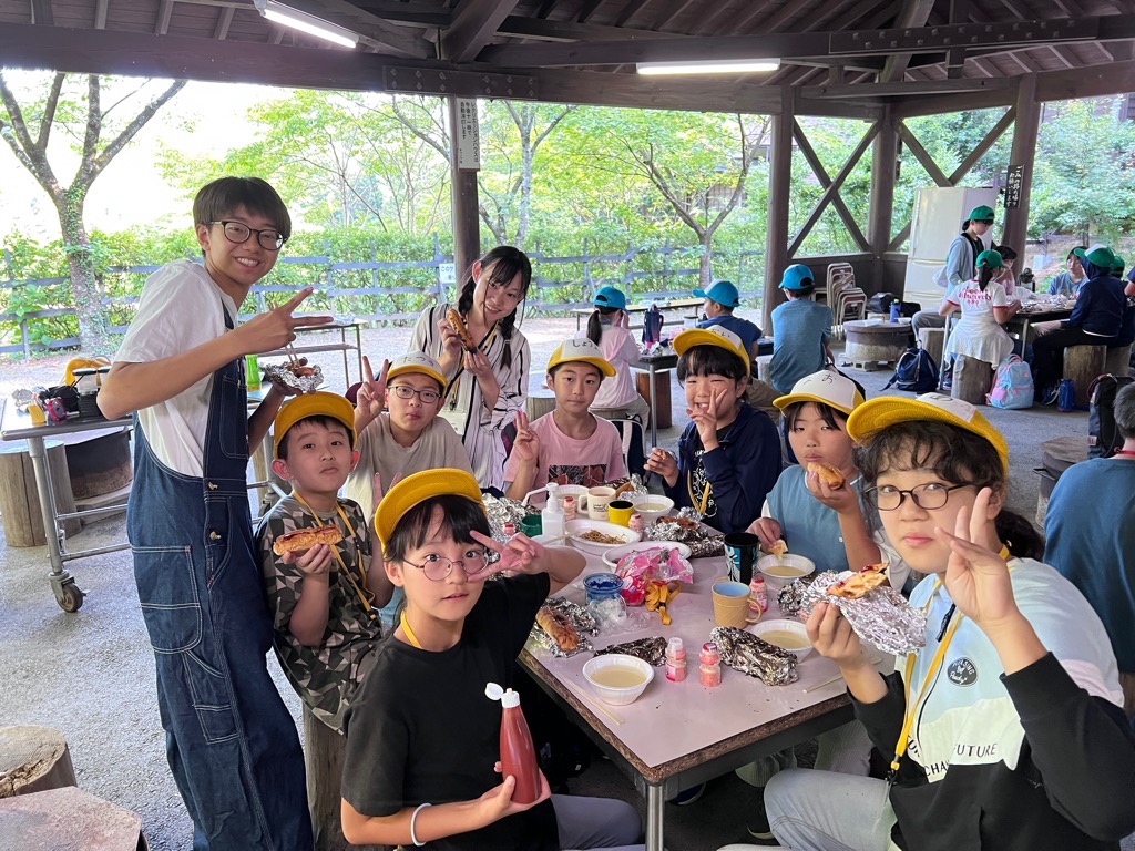 朝ごはんは、ホットドック