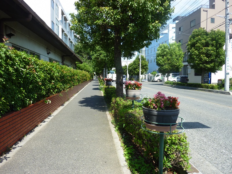 西川口陸橋通りフラワーロード