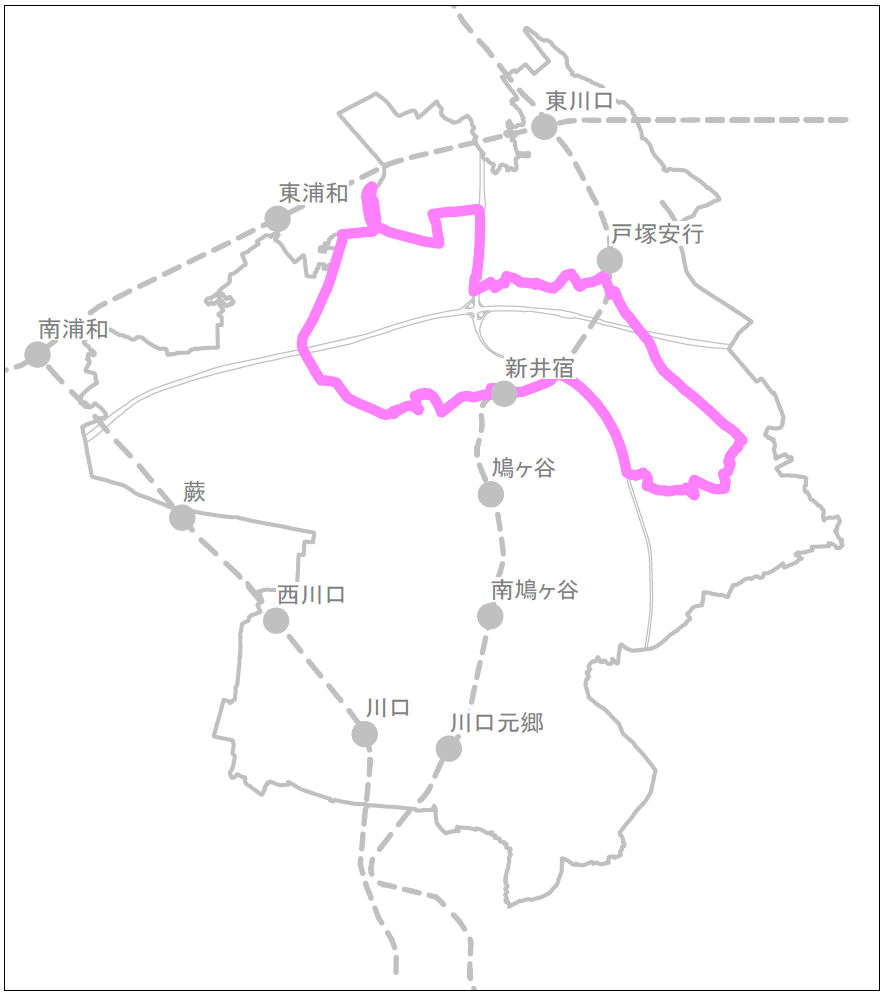 対象区域図