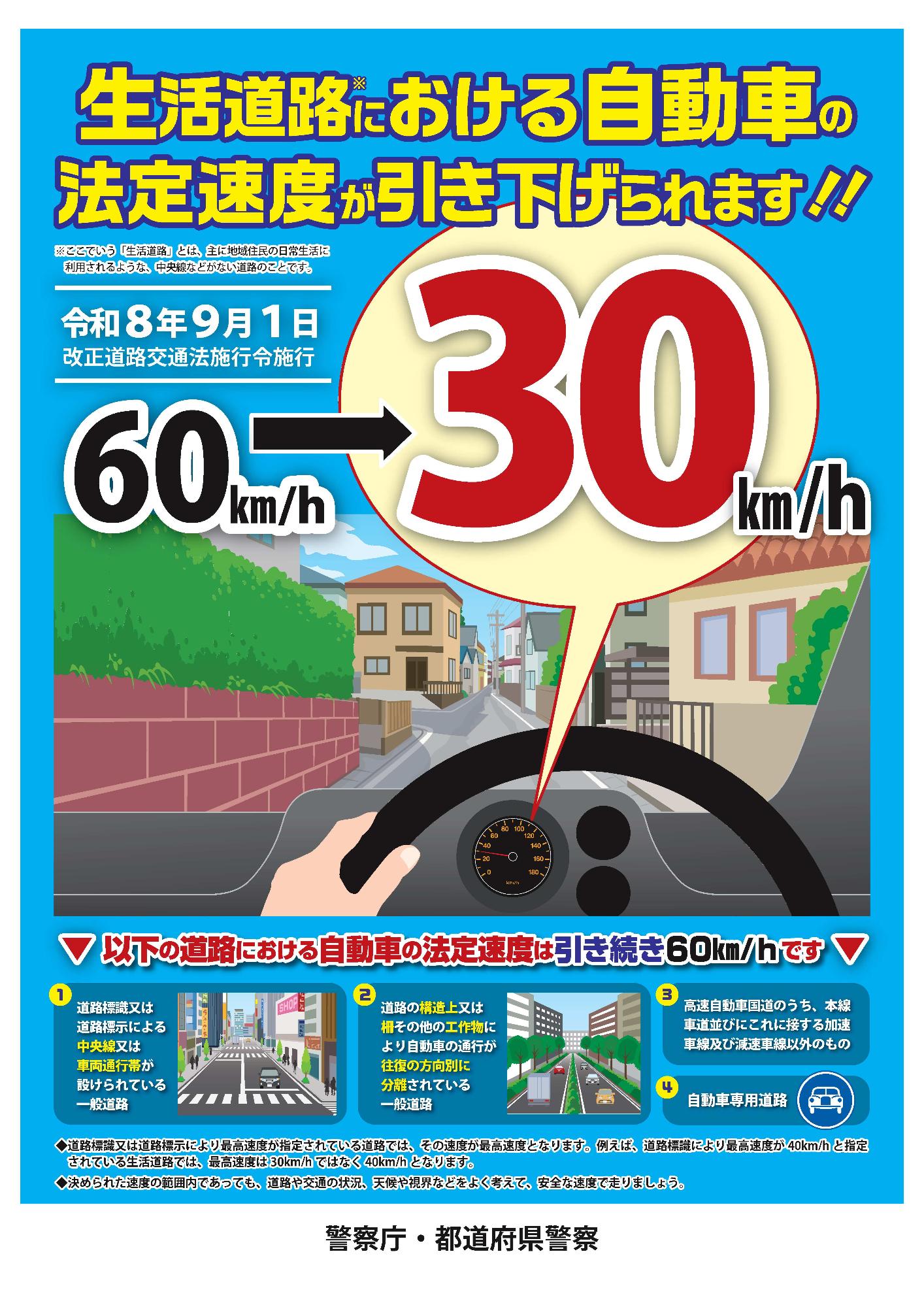 啓発ポスター（警察庁・都道府県警察）