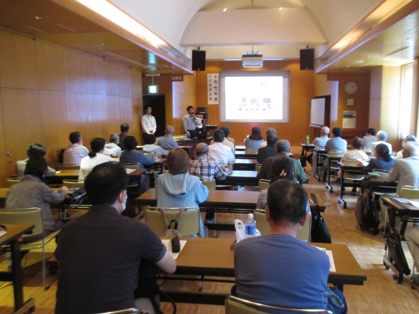 令和7年度前期講座の様子1