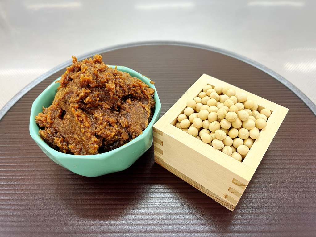 みそと豆の写真