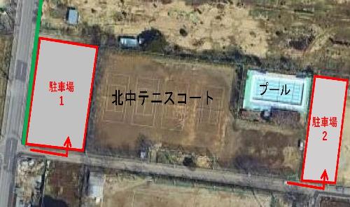 ＴＢＧ場駐車場図