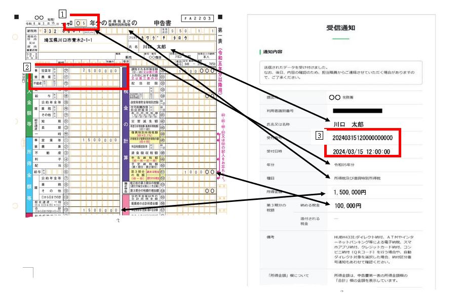 確定申告_受信通知