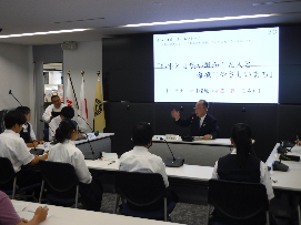 ふれあいトークの様子