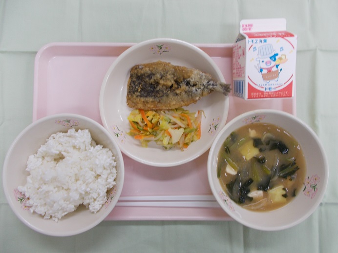 1月21日中学校献立