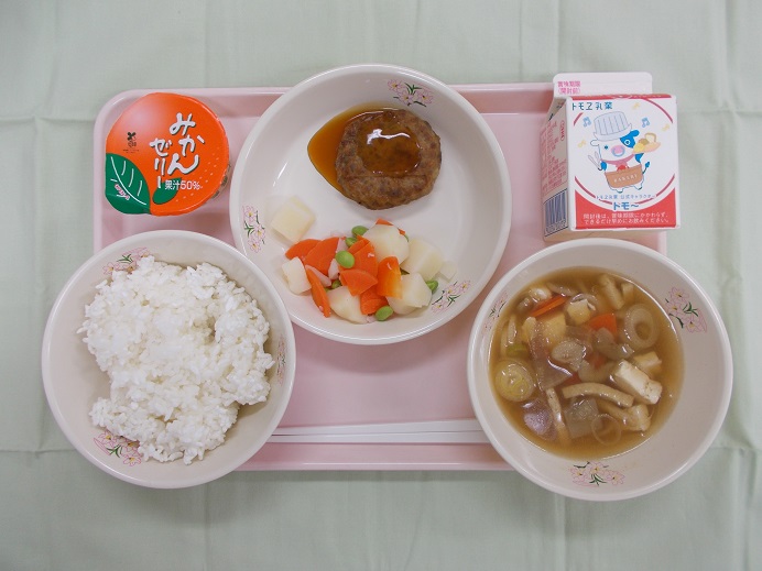 1月22日中学校献立