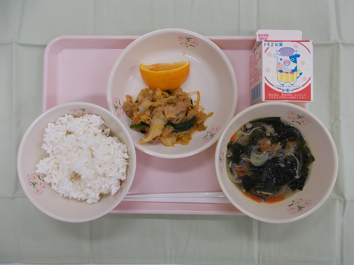 2月20日小学校B献立