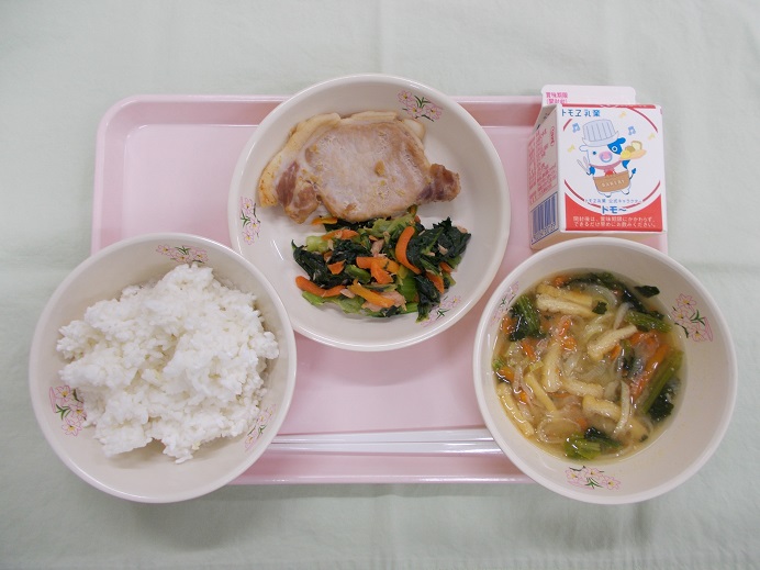 3月6日中学校献立