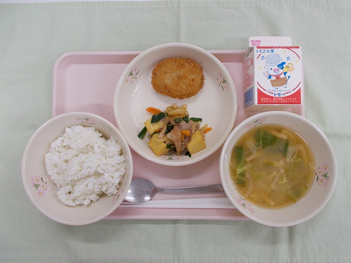 5月13日中学校献立
