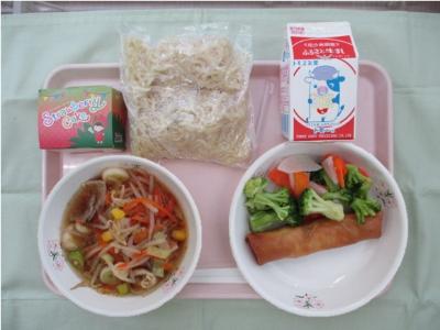 令和7年3月13日中学校給食