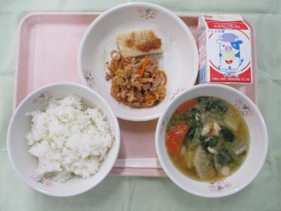 令和7年10月22日中学校給食