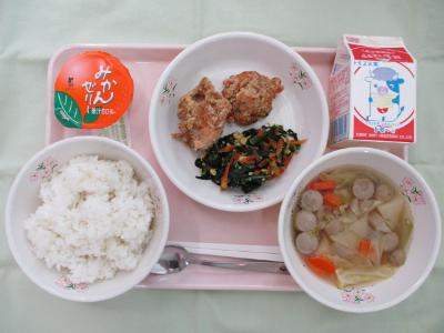 令和7年12月16日中学校給食