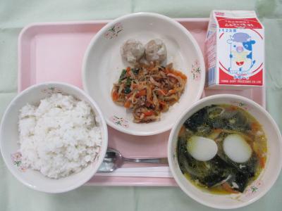 令和8年3月6日中学校給食