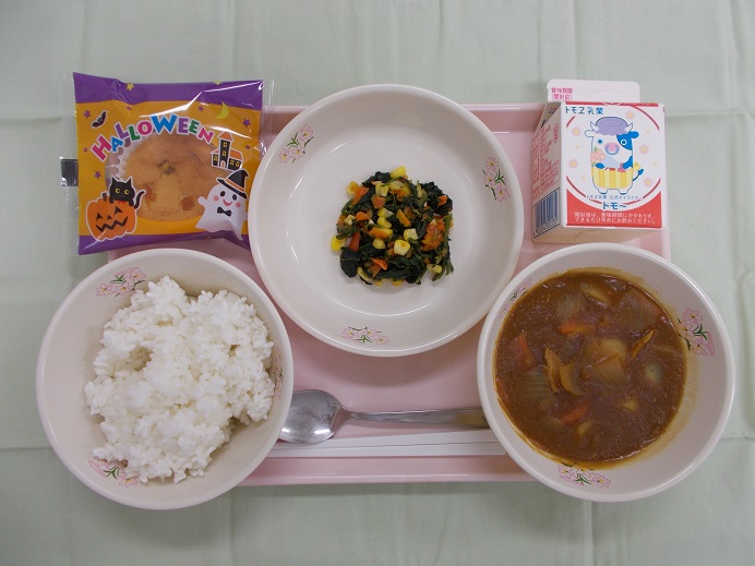 10月31日小学校献立