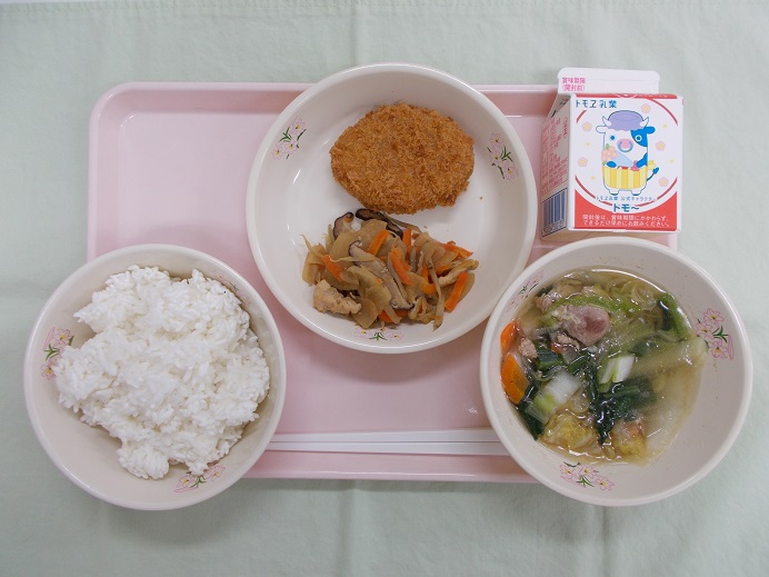 11月4日中学校献立