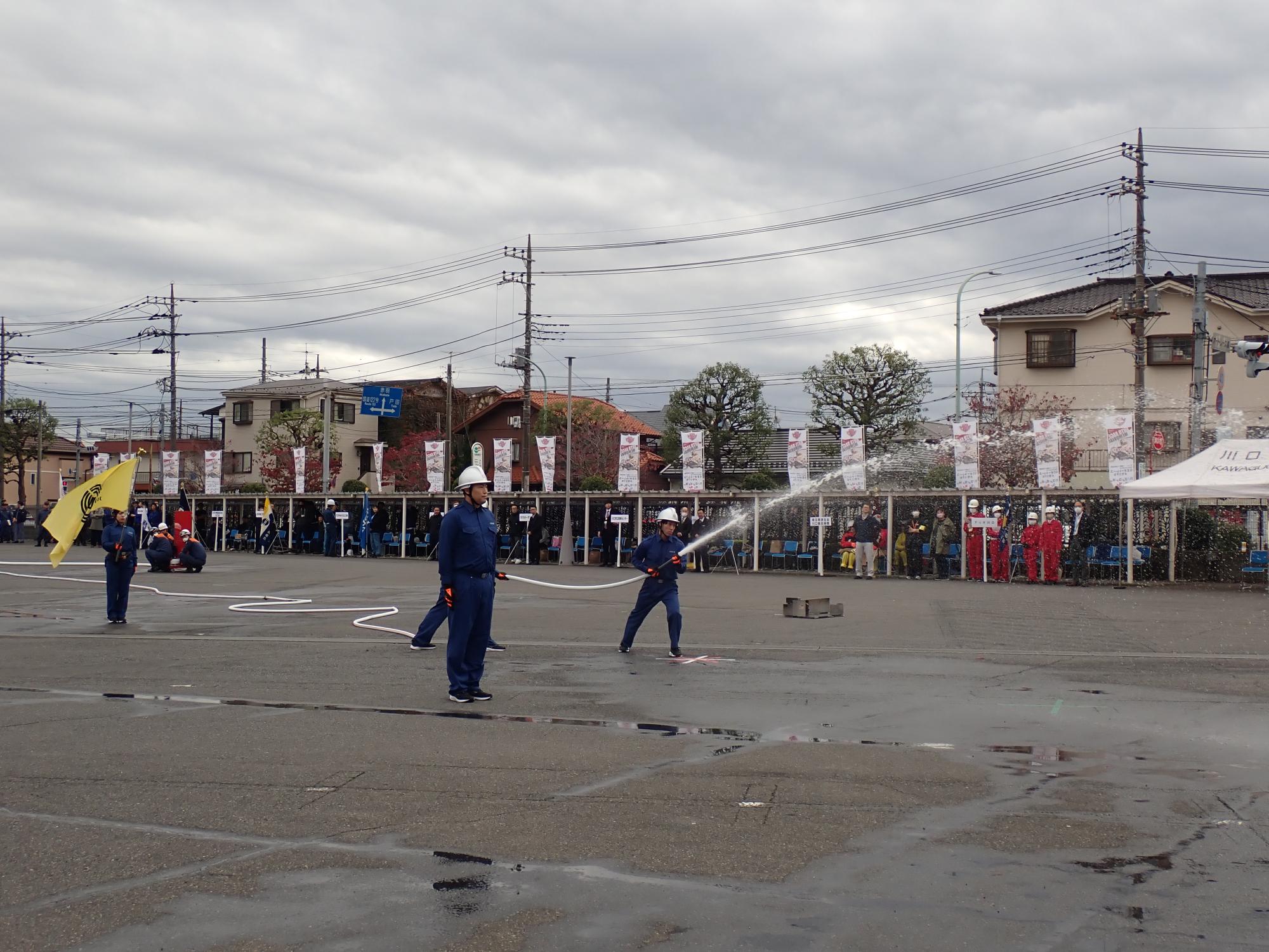 川口市役所 自衛消防隊