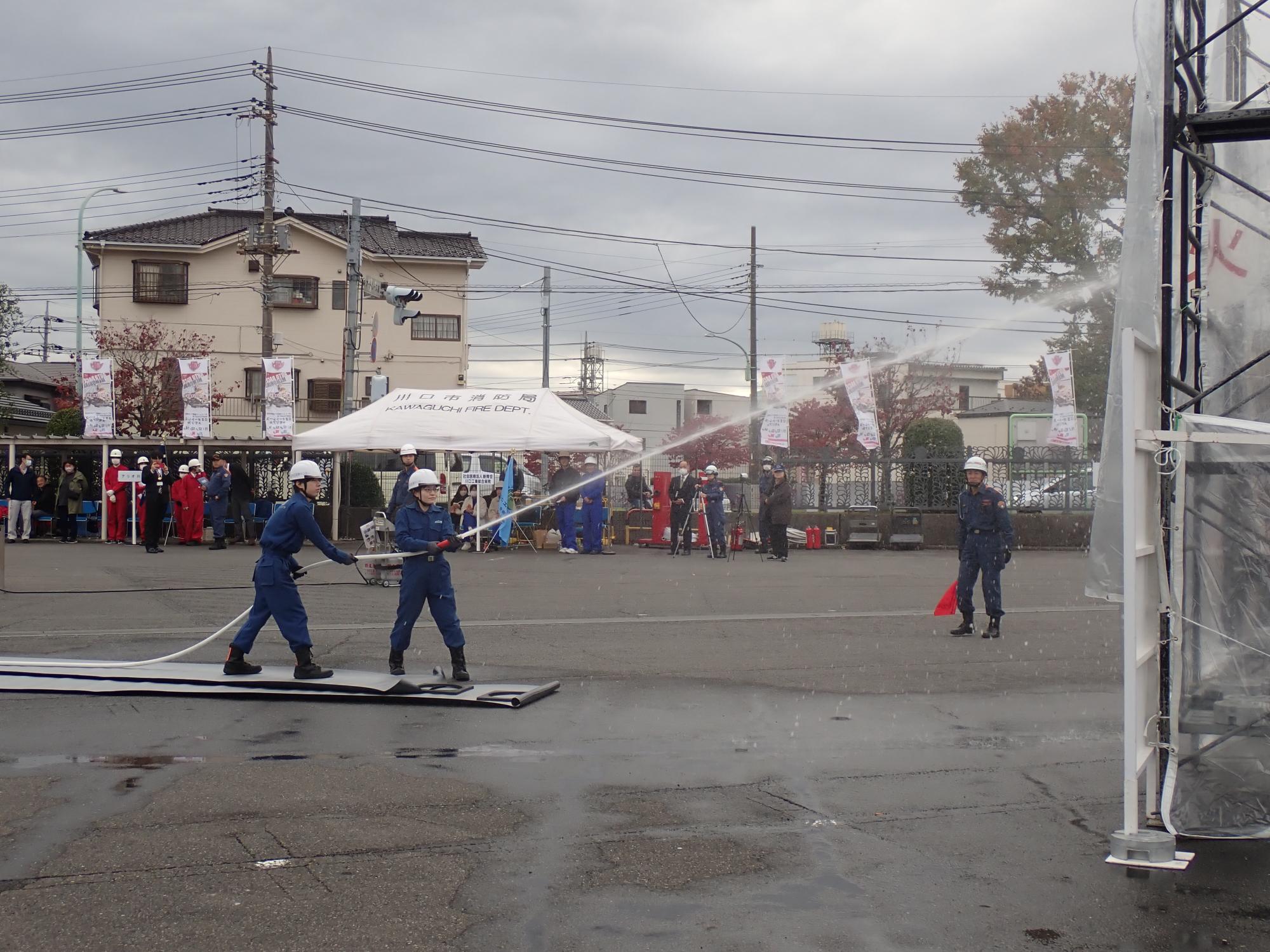 川口市立医療センター  自衛消防隊