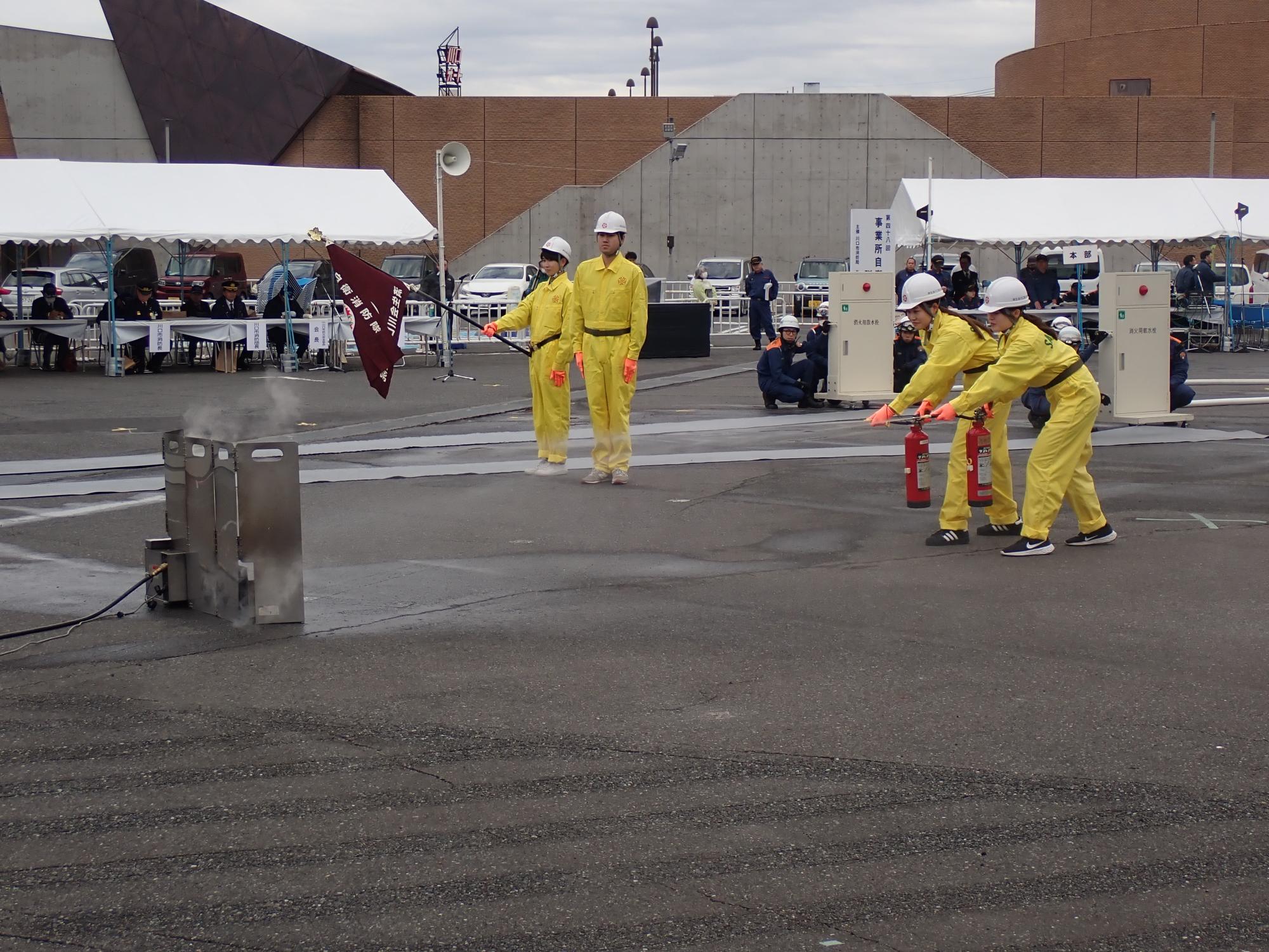 埼玉県済生会川口総合病院  自衛消防隊