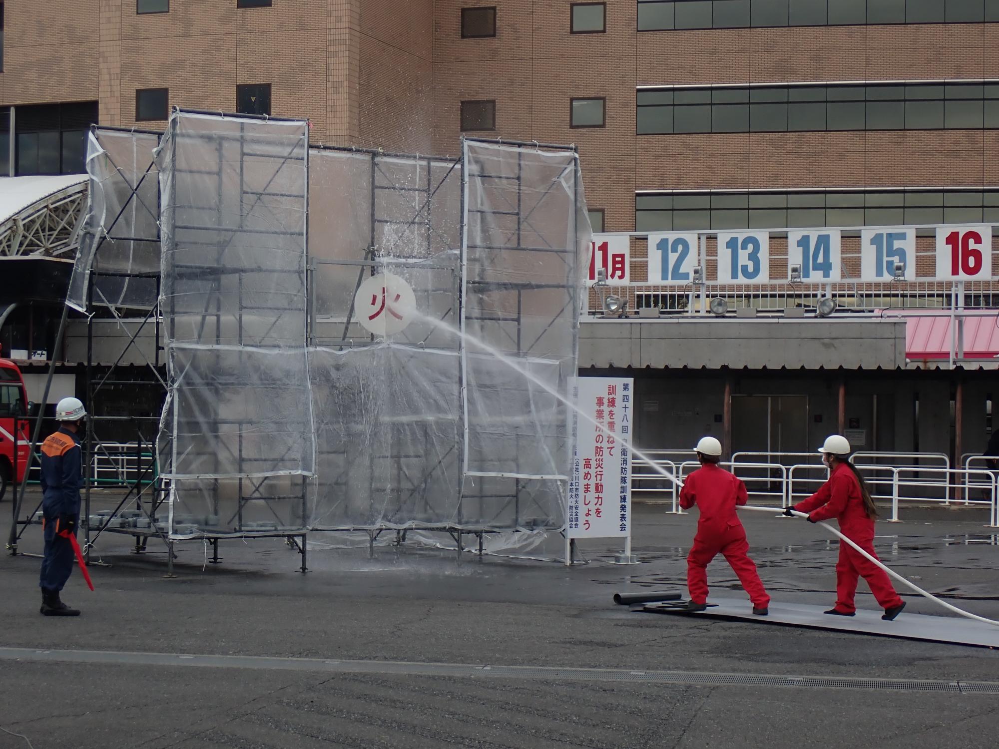 イトーヨーカドーアリオ川口店  自衛消防隊