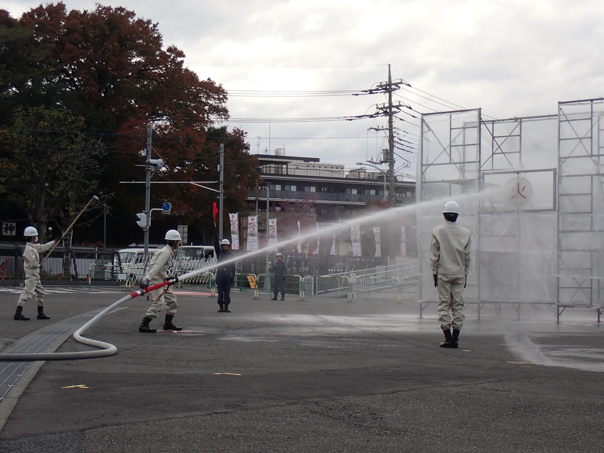 川口化学工業株式会社 自衛消防隊
