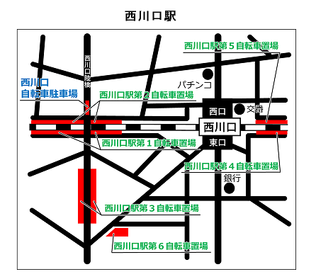 西川口駅周辺地図