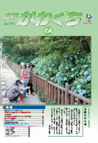 紙面イメージ（広報かわぐち(2008年7月号)）
